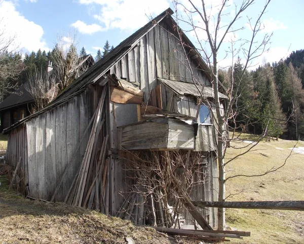 Domek Zell Pfarre — Zdjęcie stockowe