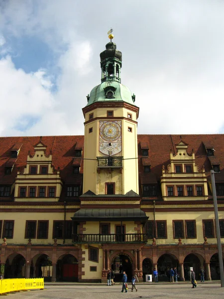 Antiguo Ayuntamiento Leipzig — Foto de Stock