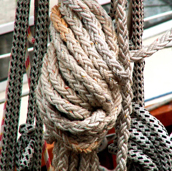 Vista Panorâmica Navio Vela — Fotografia de Stock