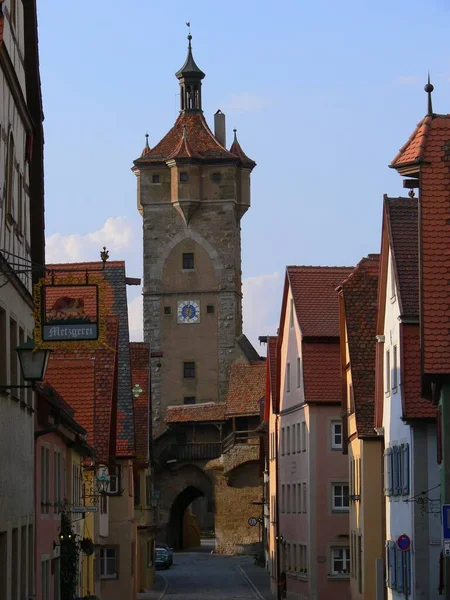 Klingentor Rothenburg — Foto de Stock