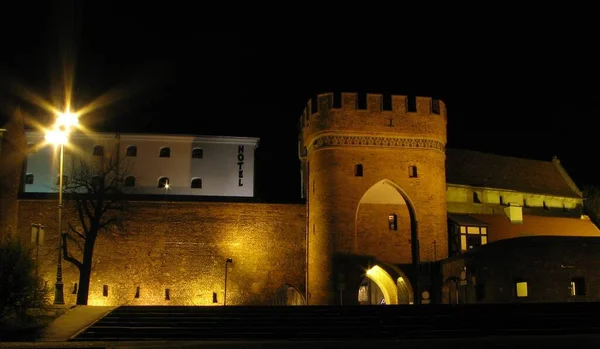 Historic City Gate Torun Poland Banks Vistula — Stock Photo, Image