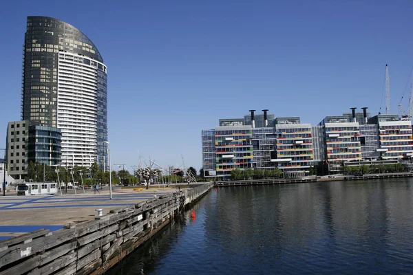 Ciudad Portuaria Melbourne — Foto de Stock