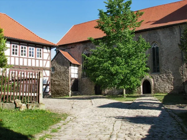 Vista Panoramica Della Vecchia Chiesa — Foto Stock