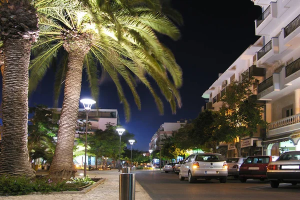 Lagos Portogallo Sera Città — Foto Stock