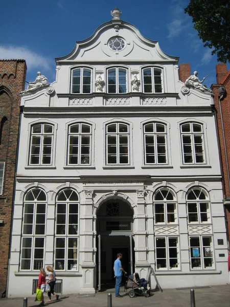 Oud Gebouw Stad Stockholm — Stockfoto