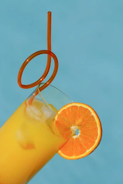 refreshing drink by the pool