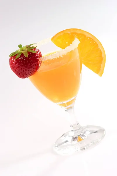 Apelsinjuice Cocktail Rik Vitaminer — Stockfoto