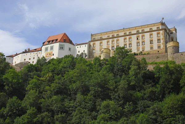 Passau Daki Tuna Nehri Üzerinde — Stok fotoğraf