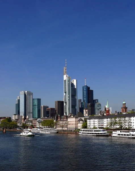 Gebäude Der Stadt Frankfurt — Stockfoto