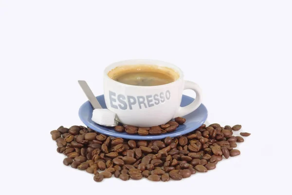 Közelkép Kávé Forró Ital — Stock Fotó