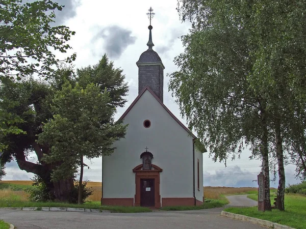 Vista Panorámica Arquitectura Iglesia Cristiana —  Fotos de Stock