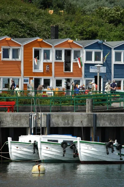 Cabines Homard Sur Helgoland — Photo