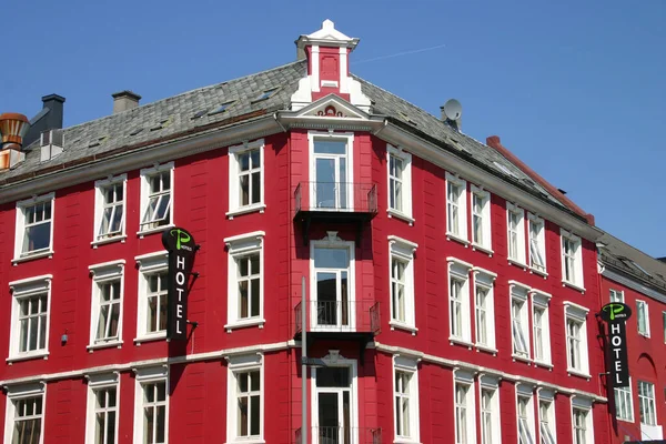 Hotel Bergen Norwegen — Stockfoto