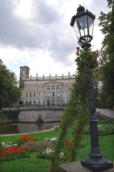 Dresden Deki Castle Albrechtsberg Kalesi — Stok fotoğraf