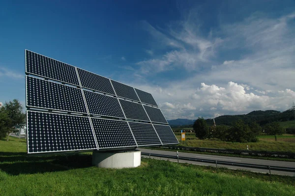 Energia Elektryczna Systemie Słonecznym — Zdjęcie stockowe