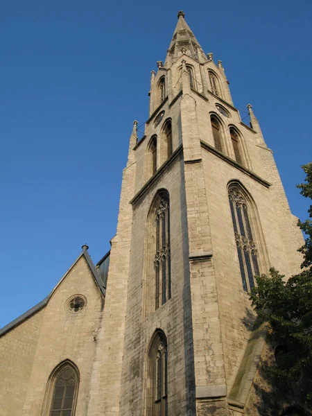 Vacker Utsikt Över Gamla Kyrkan — Stockfoto