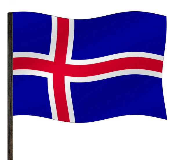 Islande Nation Insulaire Nordique — Photo