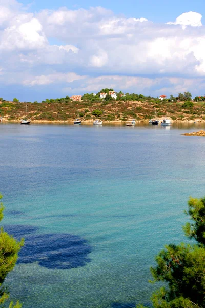 Piękna Panorama Grecji — Zdjęcie stockowe