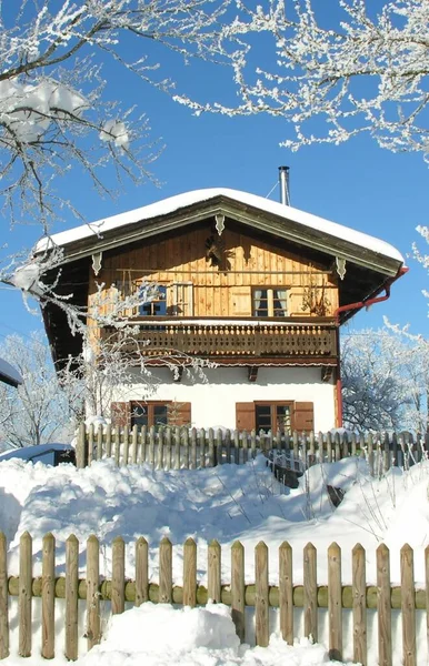 Vista Panoramica Maestosi Paesaggi Alpini — Foto Stock