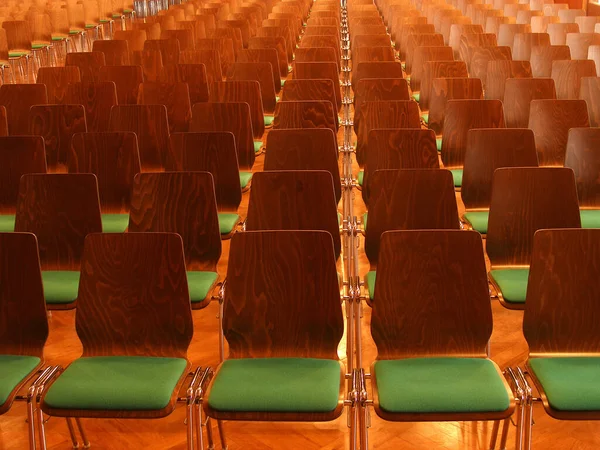 Rows Chairs Row — Stock Photo, Image