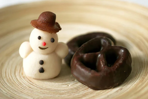 Malerischen Blick Auf Weihnachten Feiertagsdekoration — Stockfoto