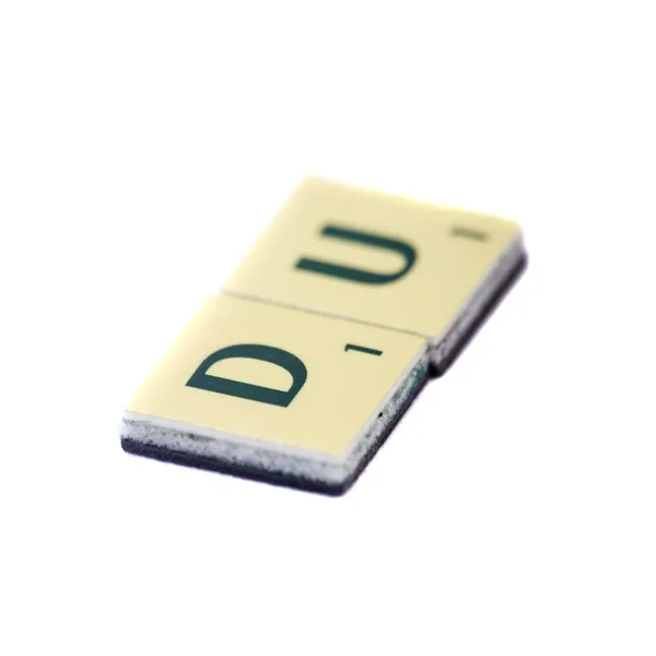 Usb Flash Drive Geïsoleerd Witte Achtergrond — Stockfoto