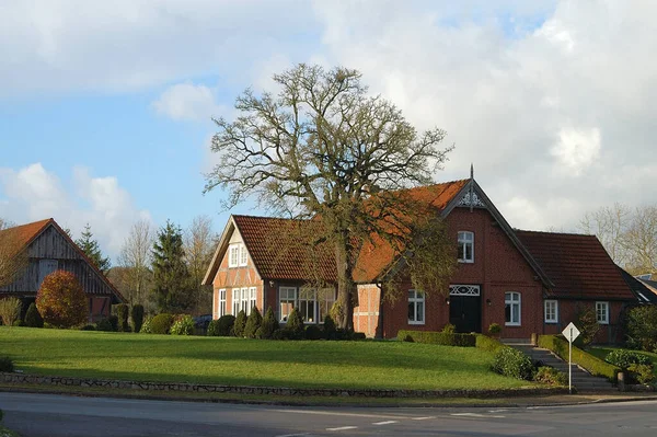 Droomhuis Het Land — Stockfoto