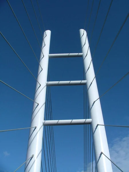 Vista Panorámica Arquitectura Estructura Del Puente — Foto de Stock