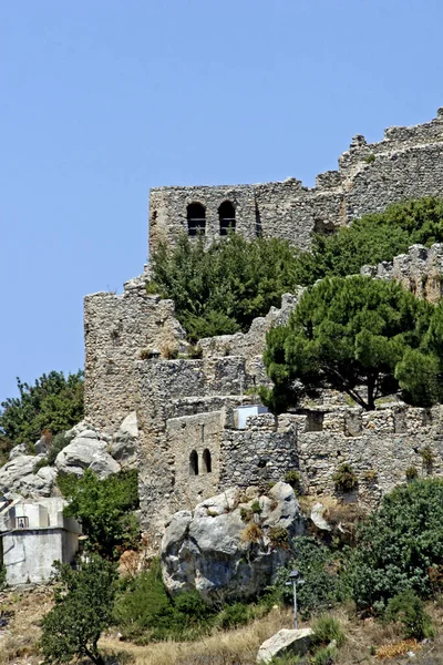 Crusader Castle Hilarion Cyprus — стокове фото