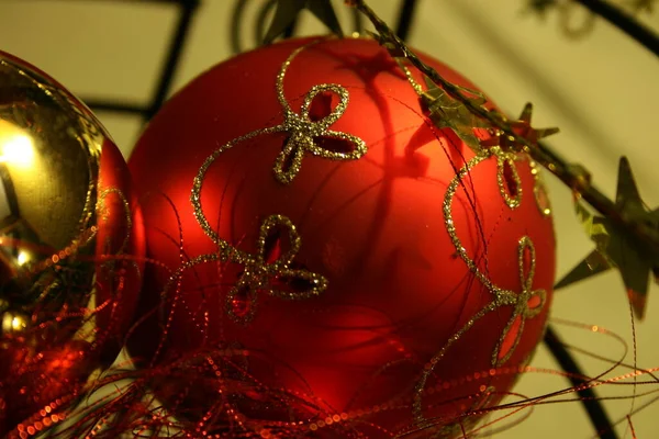 Kerstboom Vakantie Decoratie — Stockfoto