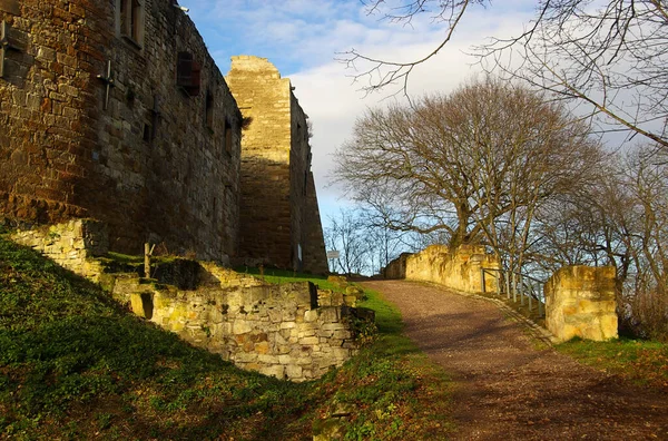 Schilderachtig Uitzicht Prachtige Middeleeuwse Vesting Architectuur — Stockfoto