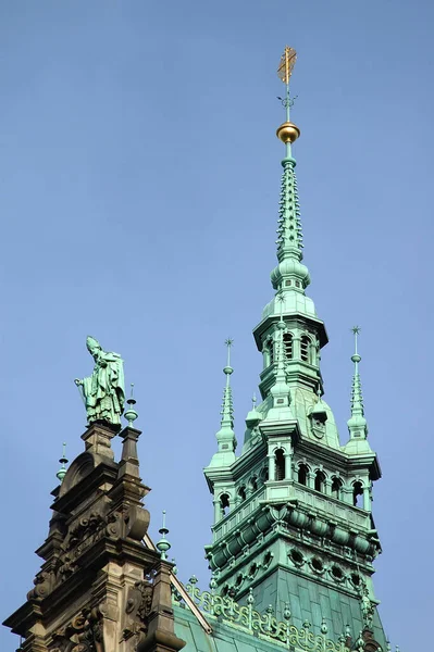 Hamburgo Cidade Portuária Alemanha — Fotografia de Stock