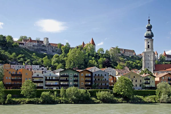 Burghausen Casco Antiguo —  Fotos de Stock