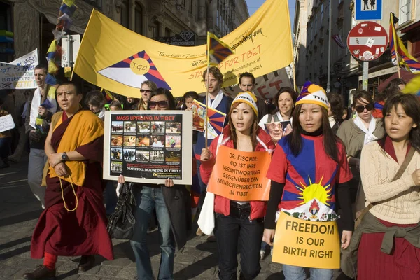 Tibet Calls Freedom — Stock Photo, Image