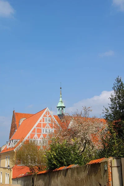 Wismar Rathaus — Stockfoto