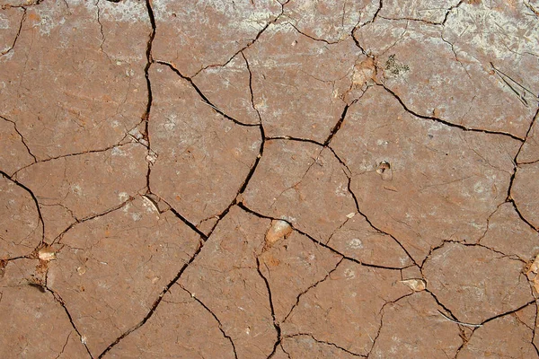 Textura Del Suelo Agrietado Fondo — Foto de Stock