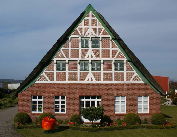 Fachwerkhaus Alten Land — Stockfoto
