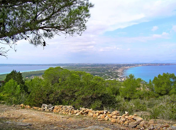 View Sea Mountains — Stock Photo, Image