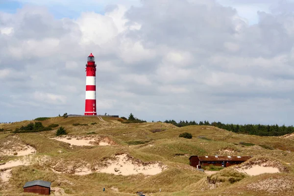 Vue Panoramique Des Dunes Mise Point Sélective — Photo