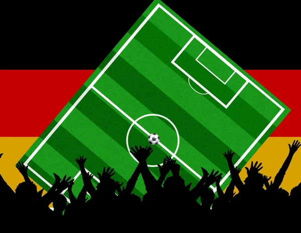 Fussball Participante Germany — Foto de Stock