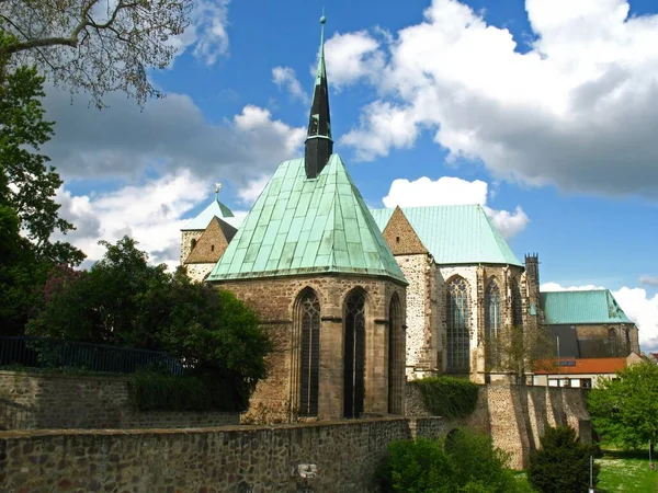 Petruskirche Magdeburg — Stockfoto