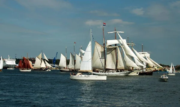 Malerischer Blick Auf Den Schönen Hafen — Stockfoto