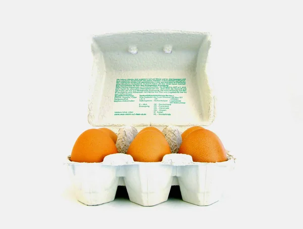 Huevos Caja —  Fotos de Stock