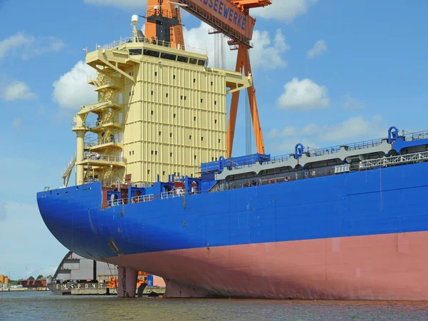 Ship Port Emden — Stock Photo, Image
