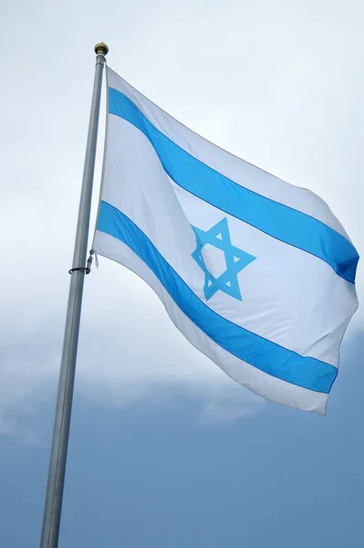 Bandera Nacional Israel Bandera Del País — Foto de Stock