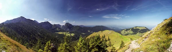 Senischer Blick Auf Majestätische Alpenlandschaft — Stockfoto