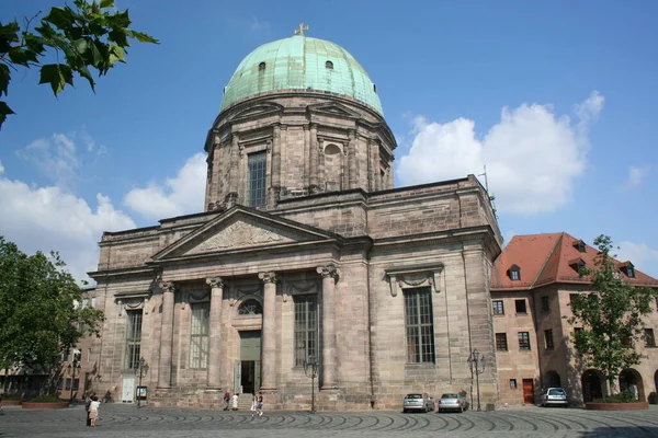 Εκκλησία Της Αγίας Ελισάβετ Στη Νυρεμβέργη — Φωτογραφία Αρχείου