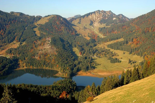 Alpy Najwyższy Najbardziej Rozbudowany System Pasma Górskiego Europie — Zdjęcie stockowe