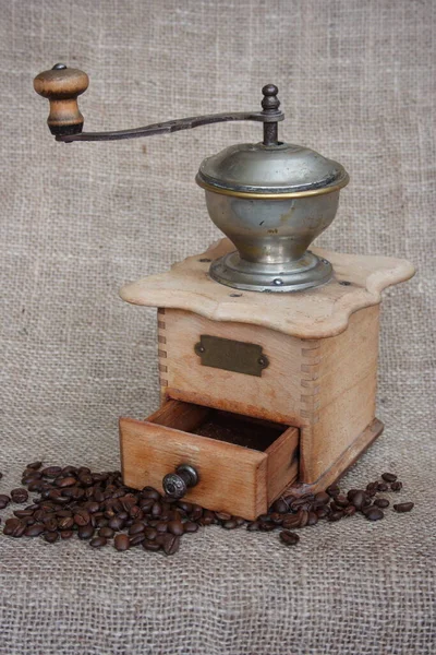 咖啡研磨机 咖啡磨坊 — 图库照片