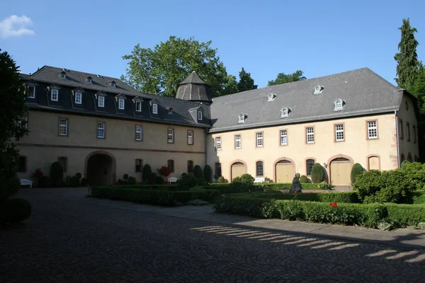 Vue Panoramique Sur Architecture Majestueuse Château Médiéval — Photo